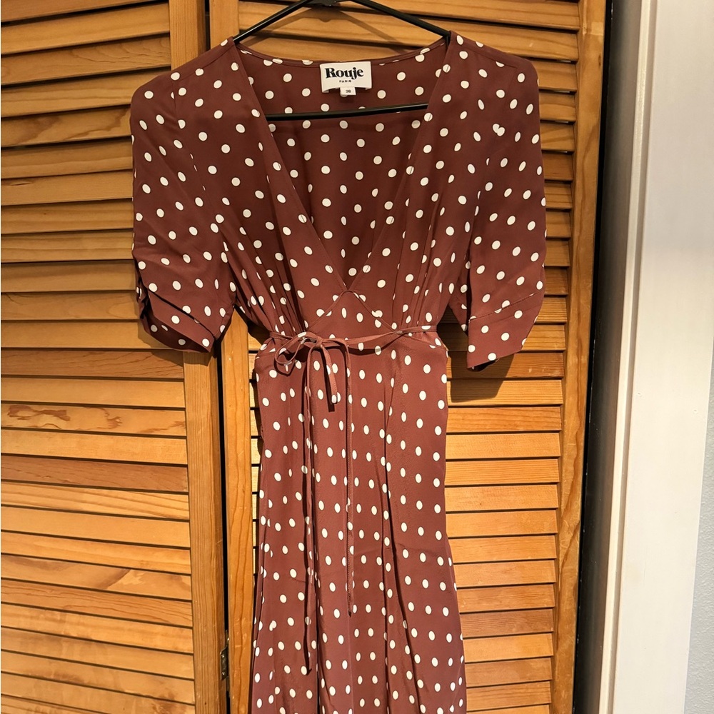 Polka dot Rouji Dress